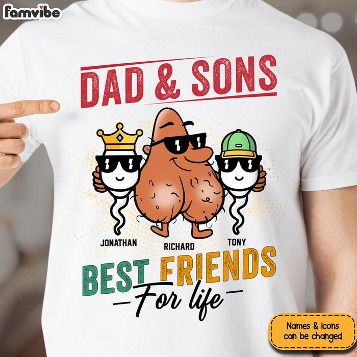Personalized Gift Dad And Son Friends For Life Shirt - Hoodie - Sweatshirt 24287 1