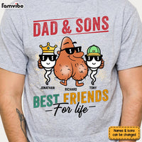 Personalized Gift Dad And Son Friends For Life Shirt - Hoodie - Sweatshirt 24287 thumb 1