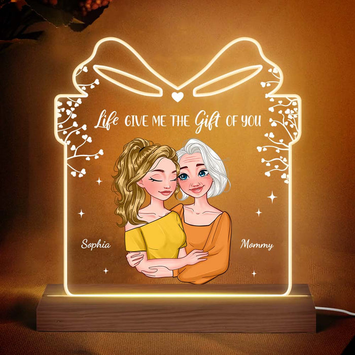 Personalized Gift For Mother Plaque LED Lamp Night Light 24290 1