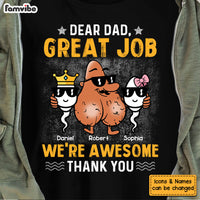 Personalized Dad Great Job Funny Shirt - Hoodie - Sweatshirt 24293 thumb 1