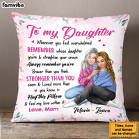 Personalized To My Daughter  Whenever You Feel Overwhelmed Pillow 24303 thumb 1