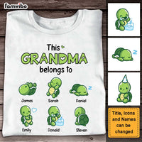 Personalized Gift This Grandma Belongs To Little Turtles Shirt - Hoodie - Sweatshirt 24313 thumb 1
