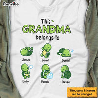 Personalized Gift This Grandma Belongs To Little Turtles Shirt - Hoodie - Sweatshirt 24313 thumb 1