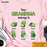 Personalized Gift This Grandma Belongs To Little Turtles Shirt - Hoodie - Sweatshirt 24313 thumb 1
