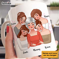 Personalized Love Between A Mother and Daughters Is Forever Mug 24315 thumb 1