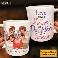 Personalized Love Between A Mother and Daughters Is Forever Mug 24315 thumb 1