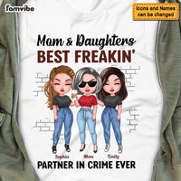 Personalized Gift For Mom Partner In Crime Shirt - Hoodie - Sweatshirt 24317 thumb 1