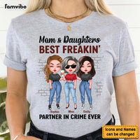 Personalized Gift For Mom Partner In Crime Shirt - Hoodie - Sweatshirt 24317 thumb 1