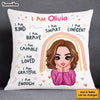 Personalized Gift For Daughter I Am Kind I Am Loved Pillow 24319 1