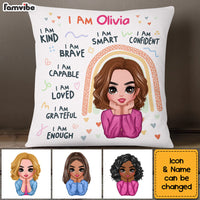Personalized Gift For Daughter I Am Kind I Am Loved Pillow 24319 thumb 1