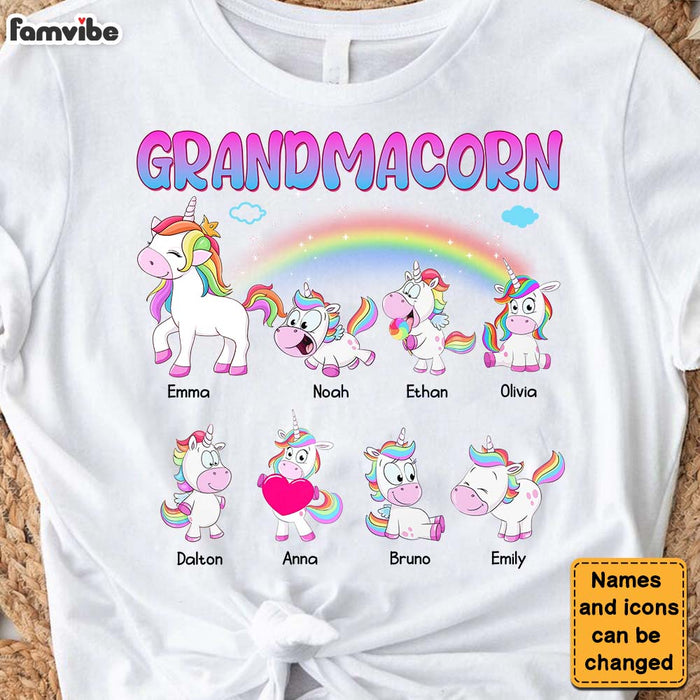 Personalized Gift For Grandmacorn Shirt - Hoodie - Sweatshirt 24320 1