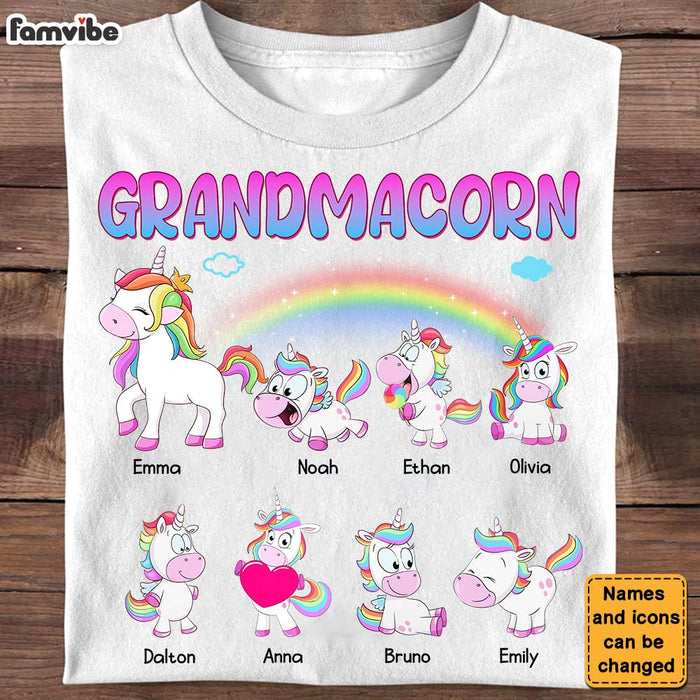 Personalized Gift For Grandmacorn Shirt - Hoodie - Sweatshirt 24320 1