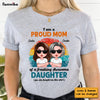Personalized Proud Mom Of Awesome Daughter Shirt - Hoodie - Sweatshirt 24329 1