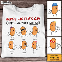 Personalized Gift Happy Farter's Day Shirt - Hoodie - Sweatshirt 24331 thumb 1
