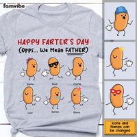 Personalized Gift Happy Farter's Day Shirt - Hoodie - Sweatshirt 24331 thumb 1