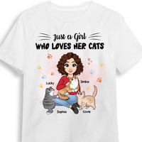 Personalized Gift For Cat Mom Shirt - Hoodie - Sweatshirt 24332 thumb 1