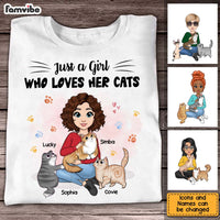 Personalized Gift For Cat Mom Shirt - Hoodie - Sweatshirt 24332 thumb 1