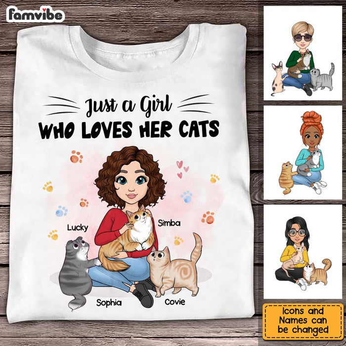 Personalized Gift For Cat Mom Shirt - Hoodie - Sweatshirt 24332 1