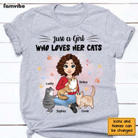 Personalized Gift For Cat Mom Shirt - Hoodie - Sweatshirt 24332 thumb 1