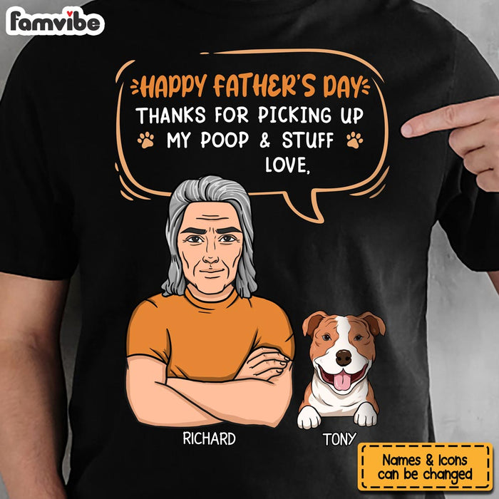 Personalized Gift Thanks For Picking Up My Poop Shirt - Hoodie - Sweatshirt 24333 1