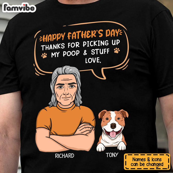 Personalized Gift Thanks For Picking Up My Poop Shirt - Hoodie - Sweatshirt 24333 1