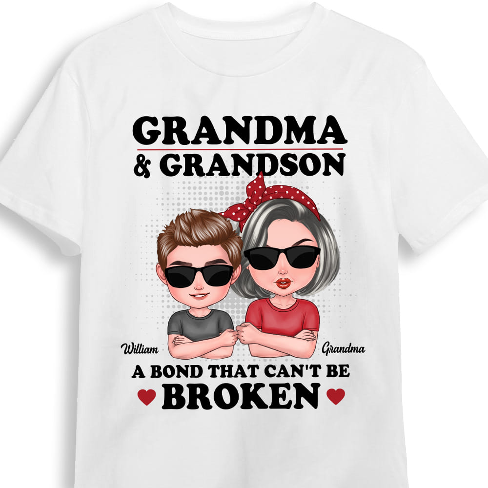 Personalized Grandma And Grandkids Shirt Hoodie Sweatshirt 24334 Primary Mockup
