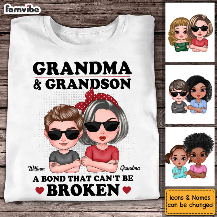 Personalized Grandma And Grandkids Shirt - Hoodie - Sweatshirt 24334 1