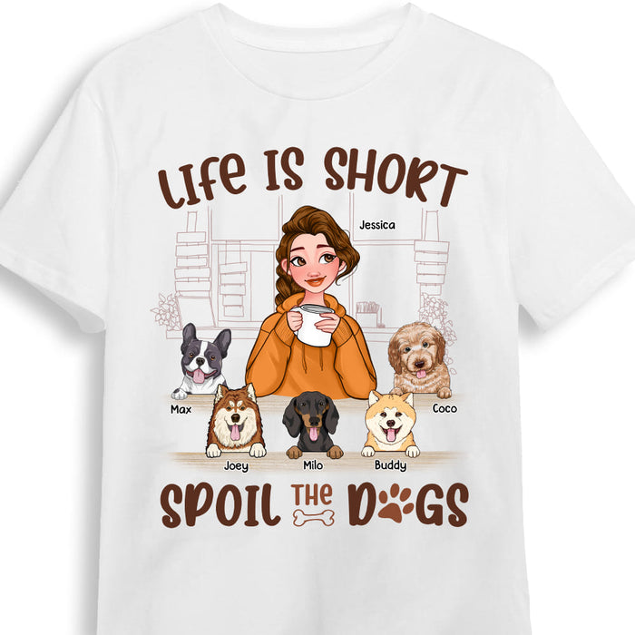 Personalized Life Is Short Spoil The Dog Shirt - Hoodie - Sweatshirt 24335 1