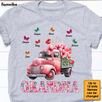 Personalized Grandma Flower Truck Shirt - Hoodie - Sweatshirt 24336 thumb 1
