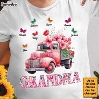 Personalized Grandma Flower Truck Shirt - Hoodie - Sweatshirt 24336 thumb 1