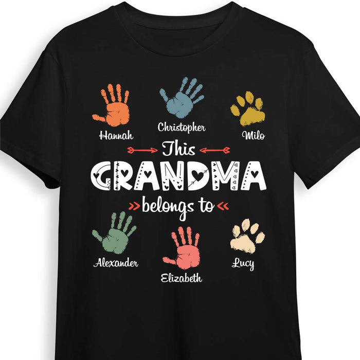 Personalized Gift For Grandma This Grandma Belongs To Shirt - Hoodie - Sweatshirt 24342 1