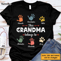 Personalized Gift For Grandma This Grandma Belongs To Shirt - Hoodie - Sweatshirt 24342 thumb 1