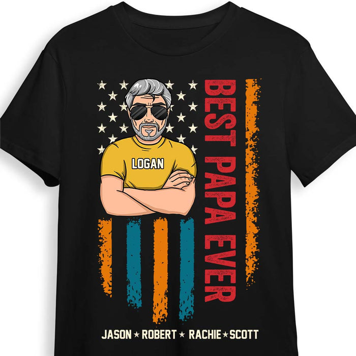 Personalized Gift For Grandpa Shirt - Hoodie - Sweatshirt 24343 1