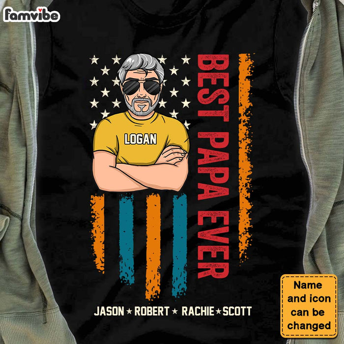 Personalized Gift For Grandpa Shirt - Hoodie - Sweatshirt 24343 1
