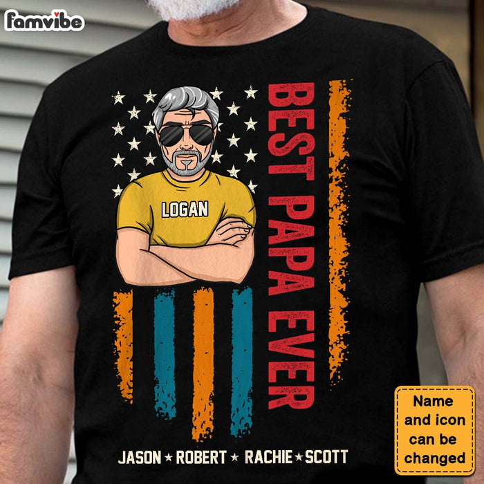 Personalized Gift For Grandpa Shirt - Hoodie - Sweatshirt 24343 1