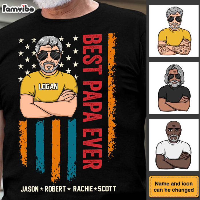 Personalized Gift For Grandpa Shirt - Hoodie - Sweatshirt 24343 1