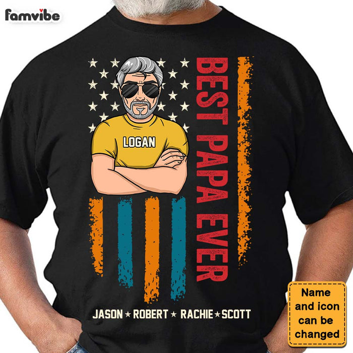 Personalized Gift For Grandpa Shirt - Hoodie - Sweatshirt 24343 1