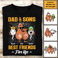 Personalized Gift Dad And Son Friends For Life Shirt - Hoodie - Sweatshirt 24346 thumb 1
