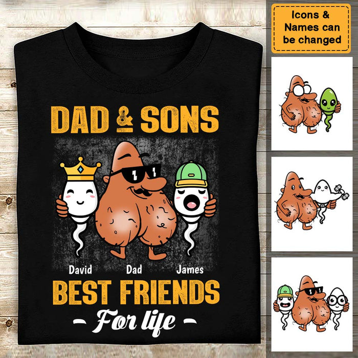 Personalized Gift Dad And Son Friends For Life Shirt - Hoodie - Sweatshirt 24346 1