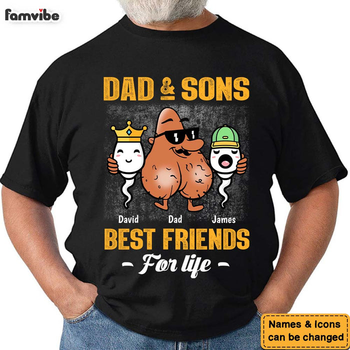 Personalized Gift Dad And Son Friends For Life Shirt - Hoodie - Sweatshirt 24346 1