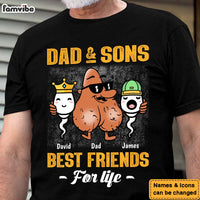 Personalized Gift Dad And Son Friends For Life Shirt - Hoodie - Sweatshirt 24346 thumb 1