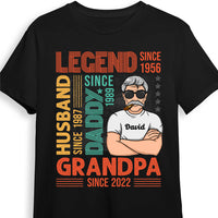 Personalized Gift For Legend Grandpa Shirt - Hoodie - Sweatshirt 24347 thumb 1