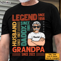 Personalized Gift For Legend Grandpa Shirt - Hoodie - Sweatshirt 24347 thumb 1