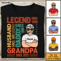 Personalized Gift For Legend Grandpa Shirt - Hoodie - Sweatshirt 24347 thumb 1