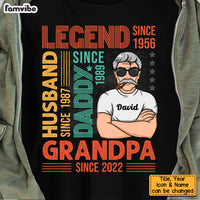 Personalized Gift For Legend Grandpa Shirt - Hoodie - Sweatshirt 24347 thumb 1