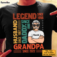 Personalized Gift For Legend Grandpa Shirt - Hoodie - Sweatshirt 24347 thumb 1