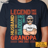 Personalized Gift For Legend Grandpa Shirt - Hoodie - Sweatshirt 24347 thumb 1