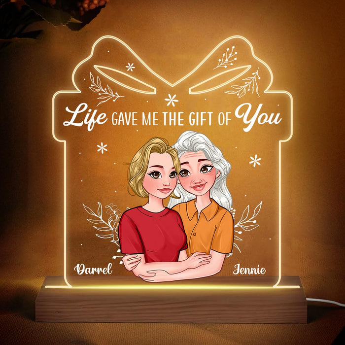 Personalized Gift For Mother Plaque LED Lamp Night Light 24350 1