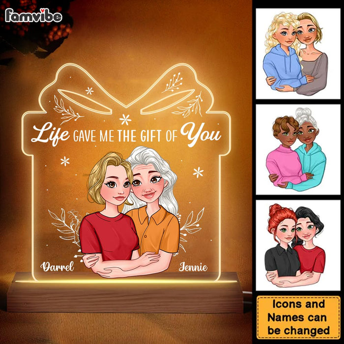 Personalized Gift For Mother Plaque LED Lamp Night Light 24350 1