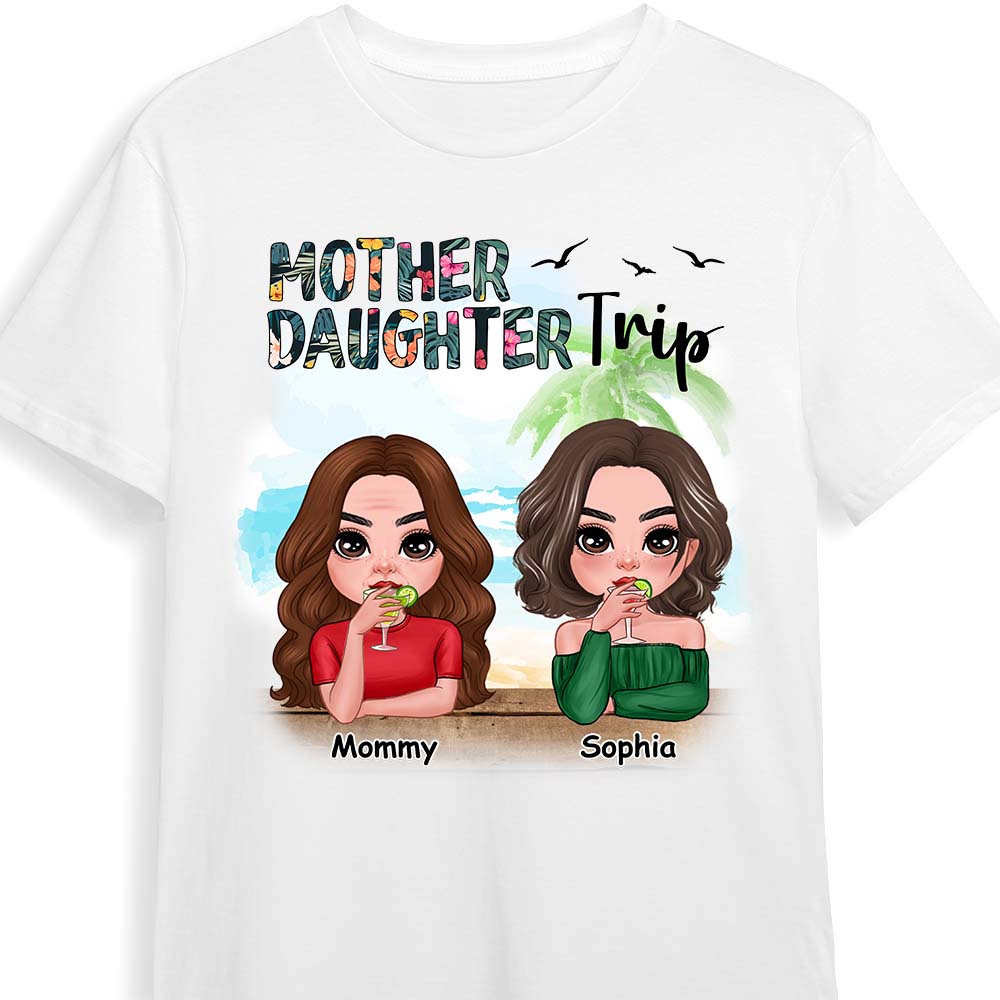 Personalized Mother And Daughter Trip Shirt Hoodie Sweatshirt 24351 Primary Mockup